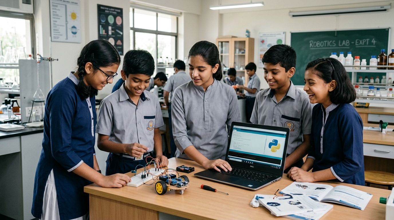middle division students